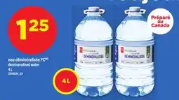 Maxi EAU DÉMINÉRALISÉE PC | DEMINERALIZED WATER, 4 L offer