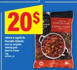 Maxi CHÈVRE À RAGOÛT DE NOUVELLE-ZÉLANDE AVEC OS | STEWING GOAT BONE-IN, 1 KG offer