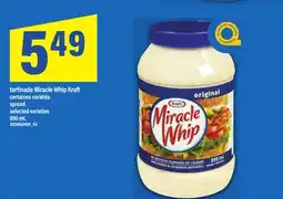 Maxi TARTINADE MIRACLE WHIP KRAFT, 890 ML offer
