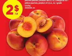 Maxi PÊCHES JAUNES | YELLOW PEACHES offer