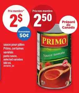 Maxi SAUCE POUR PÂTES PRIMO | PASTA SAUCE, 680 ML offer