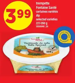 Maxi TREMPETTE FONTAINE SANTÉ | DIP, 227-260 G offer