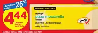 Maxi BARRES DE FROMAGE G OU RÂPÉ SANS NOM offer