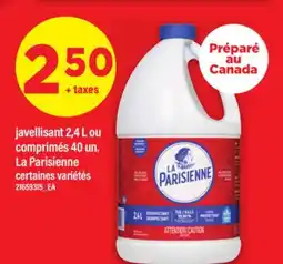 Maxi JAVELLISANT 2,4 L OU COMPRIMÉS 40 UN. LA PARISIENNE offer