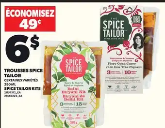 Provigo TROUSSES SPICE TAILOR, 280 ML offer