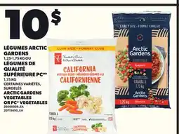Provigo LÉGUMES ARCTIC GARDENS, 1,25-1,75 KG OU LÉGUMES DE QUALITÉ SUPÉRIEURE PC, 1,75 KG offer