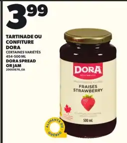 Provigo TARTINADE OU CONFITURE DORA, 454-500 ML offer