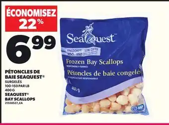 Provigo PÉTONCLES DE BAIE SEAQUEST , 100-150 PAR LB 400 G offer