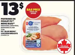 Provigo POITRINES DE POULET PC MENU BLEU, 3 UN offer