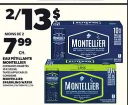 Provigo EAU PÉTILLANTE MONTELLIER, 10 X 355 ML offer