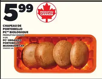 Provigo CHAPEAU DE PORTOBELLO PC BIOLOGIQUE, 4 UN offer