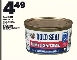 Provigo SAUMON SOCKEYE GOLD SEAL, 213 G offer