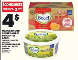 Provigo MARGARINE OU BEURRE À BASE DE PLANTES BECEL, 427/454 G offer