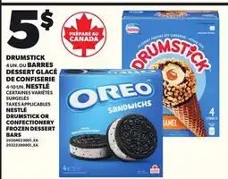 Provigo DRUMSTICK, 4 UN. OU BARRES DESSERT GLACÉ DE CONFISERIE, 4-10 UN. NESTLÉ offer