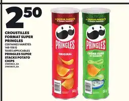 Provigo CROUSTILLES FORMAT SUPER PRINGLES, 148-156 G offer