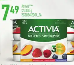 Provigo ACTIVIA, 12 x 100 g offer
