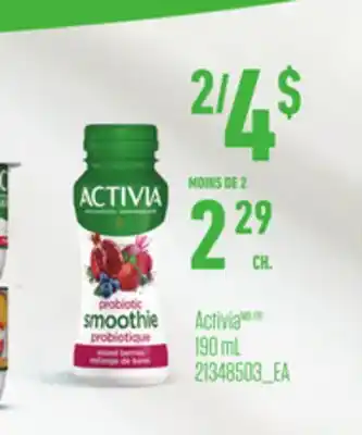 Provigo ACTIVIA , 190 mL offer