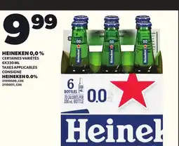 Provigo HEINEKEN 0,0 %, 6X330 ML offer
