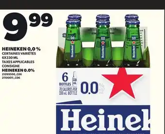 Provigo HEINEKEN 0,0 %, 6X330 ML offer