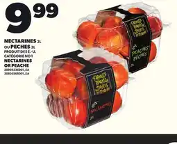 Provigo NECTARINES 2L OU PECHES 3L offer