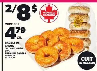 Provigo BAGELS DE CHOIX, 6 UN offer