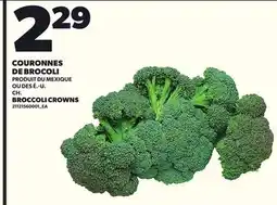 Provigo COURONNES DE BROCOLI offer