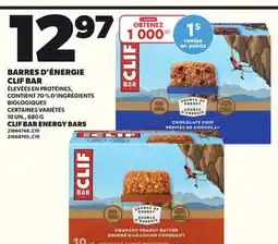 Provigo BARRES D'ÉNERGIE CLIF BAR, 10 UN., 680 G offer