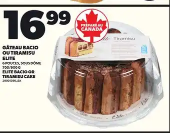 Provigo GÂTEAU BACIO OU TIRAMISU ELITE, 700/900 G offer