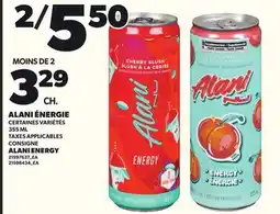 Provigo ALANI ÉNERGIE, 355 ML offer