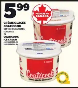 Provigo CRÈME GLACÉE COATICOOK, 2 L offer