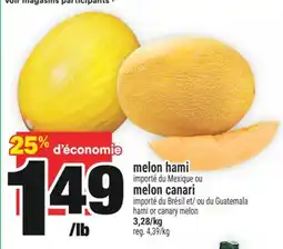 Super C MELON HAMI | MELON CANARI offer