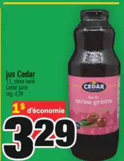 Super C JUS CEDAR | CEDAR JUICE offer
