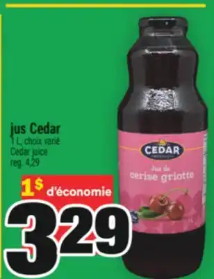 Super C JUS CEDAR | CEDAR JUICE offer