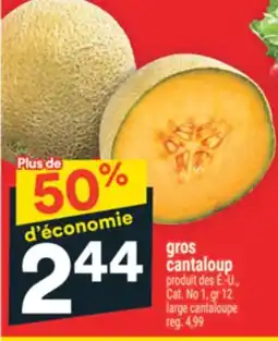Super C GROS CANTALOUP | LARGE CANTALOUPE offer