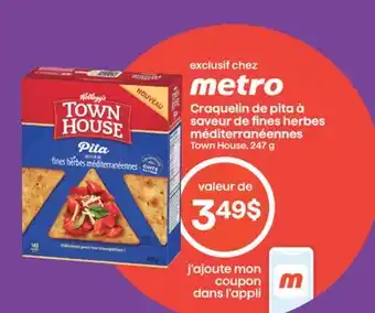 Super C CRAQUELIN DE PITA À SAVEUR DE FINES HERBES MÉDITERRANÉENNES TOWN HOUSE offer