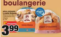 Super C MICRO CROISSANTS LA PETITE BRETONNE | LA PETITE BRETONNE MICRO CROISSANTS offer