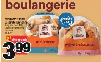 Super C MICRO CROISSANTS LA PETITE BRETONNE | LA PETITE BRETONNE MICRO CROISSANTS offer