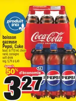 Super C BOISSON GAZEUSE PEPSI, COKE | SOFT DRINK offer