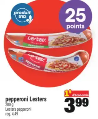Super C PEPPERONI LESTERS | LESTERS PEPPERONI offer