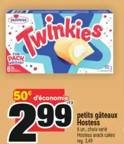 Super C PETITS GÂTEAUX HOSTESS | HOSTESS SNACK CAKES offer