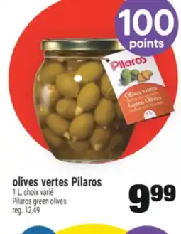 Super C OLIVES VERTES PILAROS | PILAROS GREEN OLIVES offer