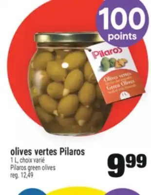 Super C OLIVES VERTES PILAROS | PILAROS GREEN OLIVES offer