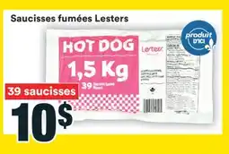 Super C SAUCISSES FUMÉES LESTERS offer