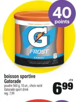 Super C BOISSON SPORTIVE GATORADE | GATORADE SPORT DRINK offer