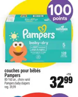 Super C COUCHES POUR BÉBÉS PAMPERS | PAMPERS BABY DIAPERS offer