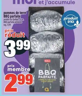 Super C POMMES DE TERRE BBQ PARFAITE | BBQ PARFAITE POTATOES offer