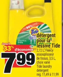 Super C DÉTERGENT POUR LA LESSIVE TIDE | TIDE LAUNDRY DETERGENT offer