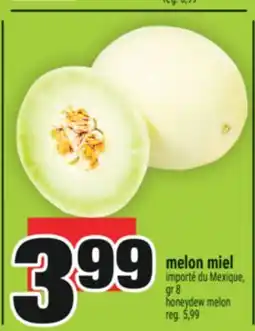 Super C MELON MIEL | HONEYDEW MELON offer