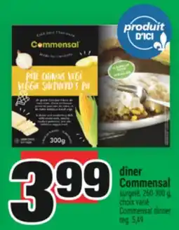 Super C DÎNER COMMENSAL | COMMENSAL DINNER offer