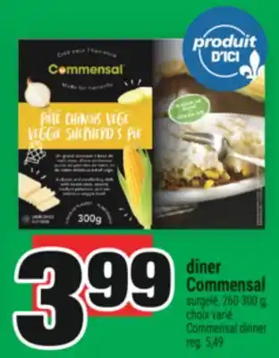 Super C DÎNER COMMENSAL | COMMENSAL DINNER offer